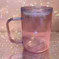 Plastic Mug with Straw