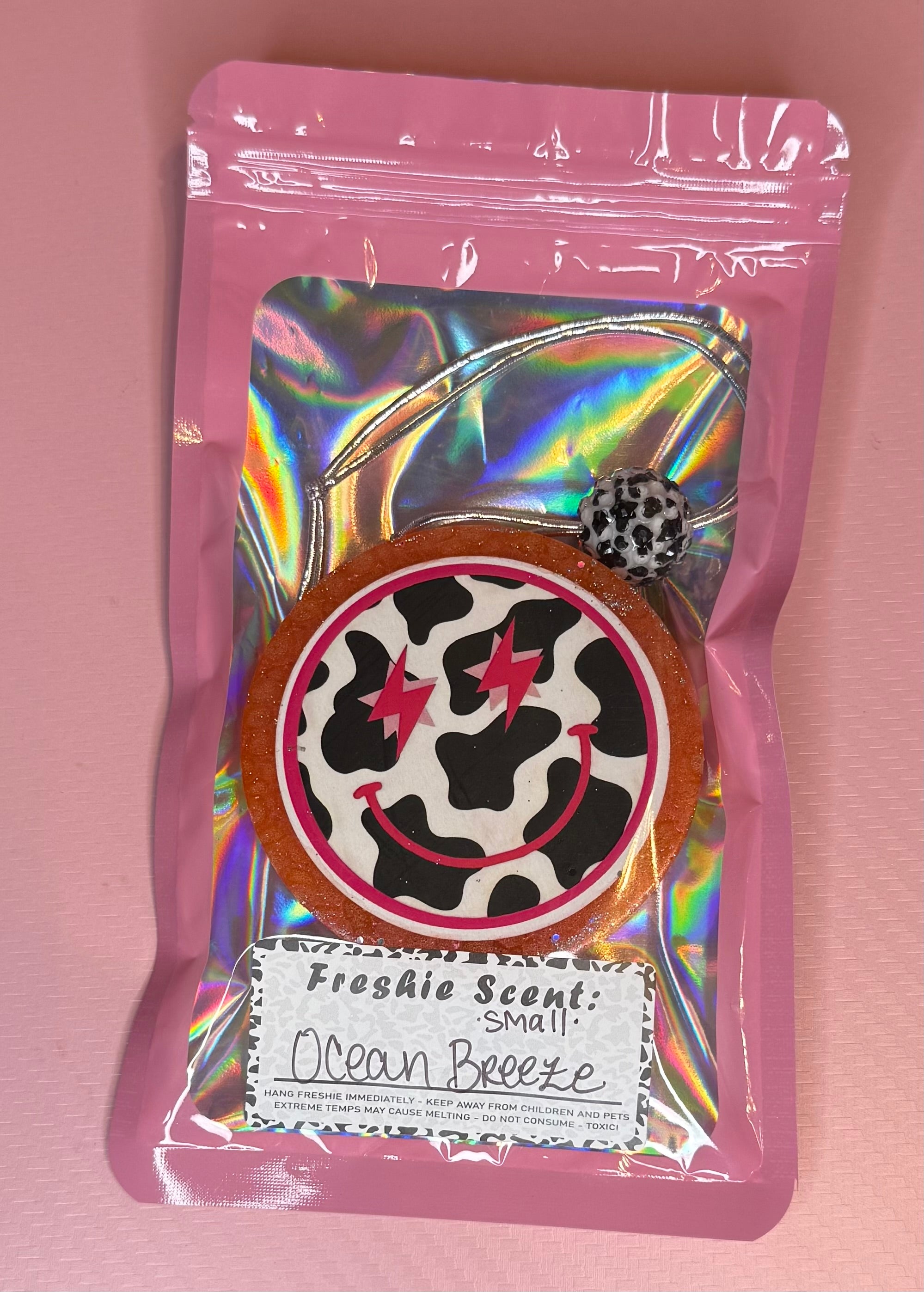Cow Print Smiley