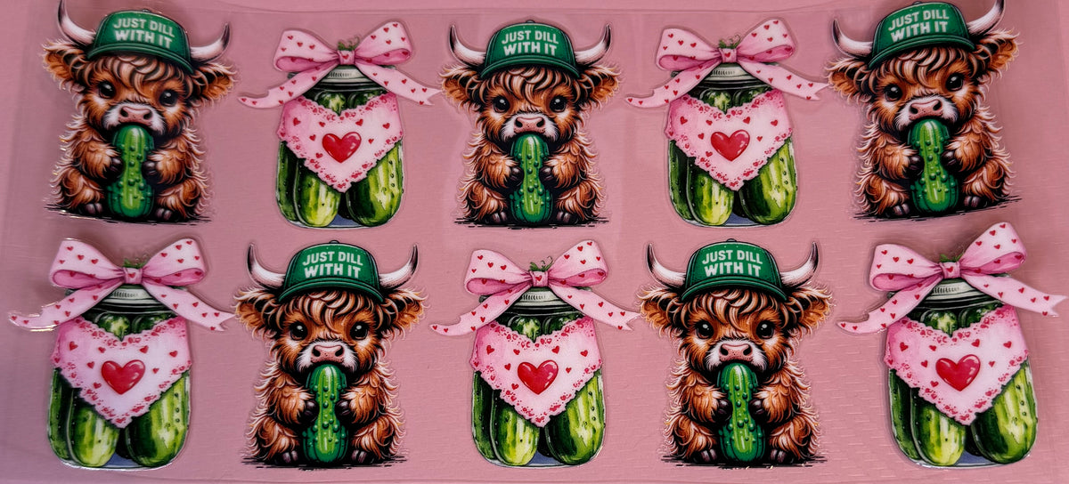 Cup Wraps-Highland Cows
