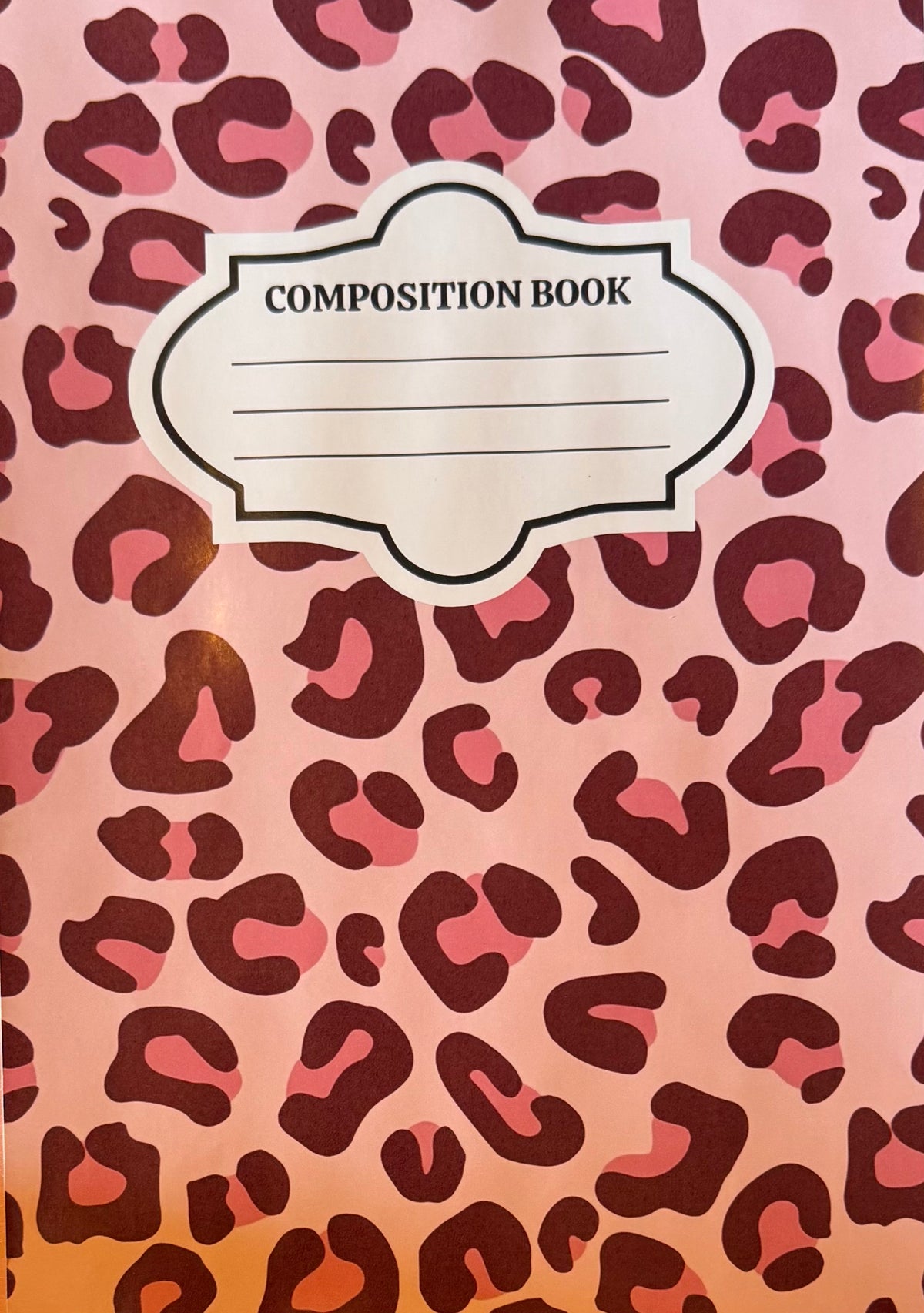 Custom Wrapped Notebook-Cute Prints