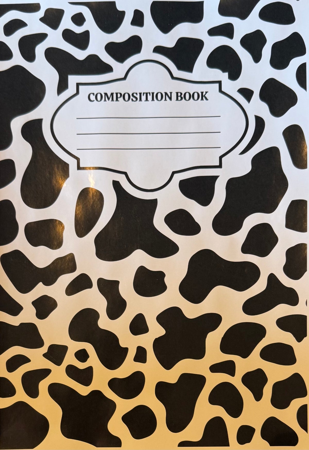 Custom Wrapped Notebook-Cute Prints