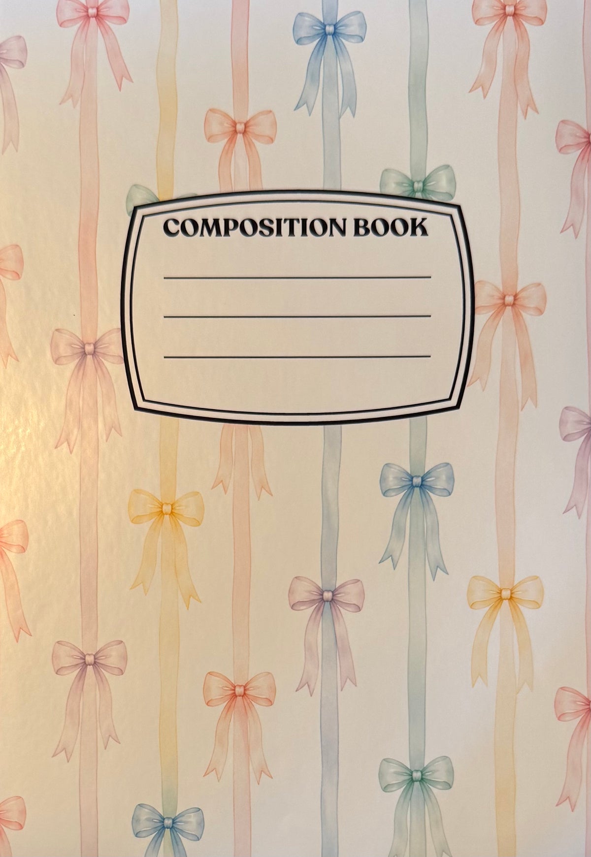 Custom Wrapped Notebook-Cute Prints