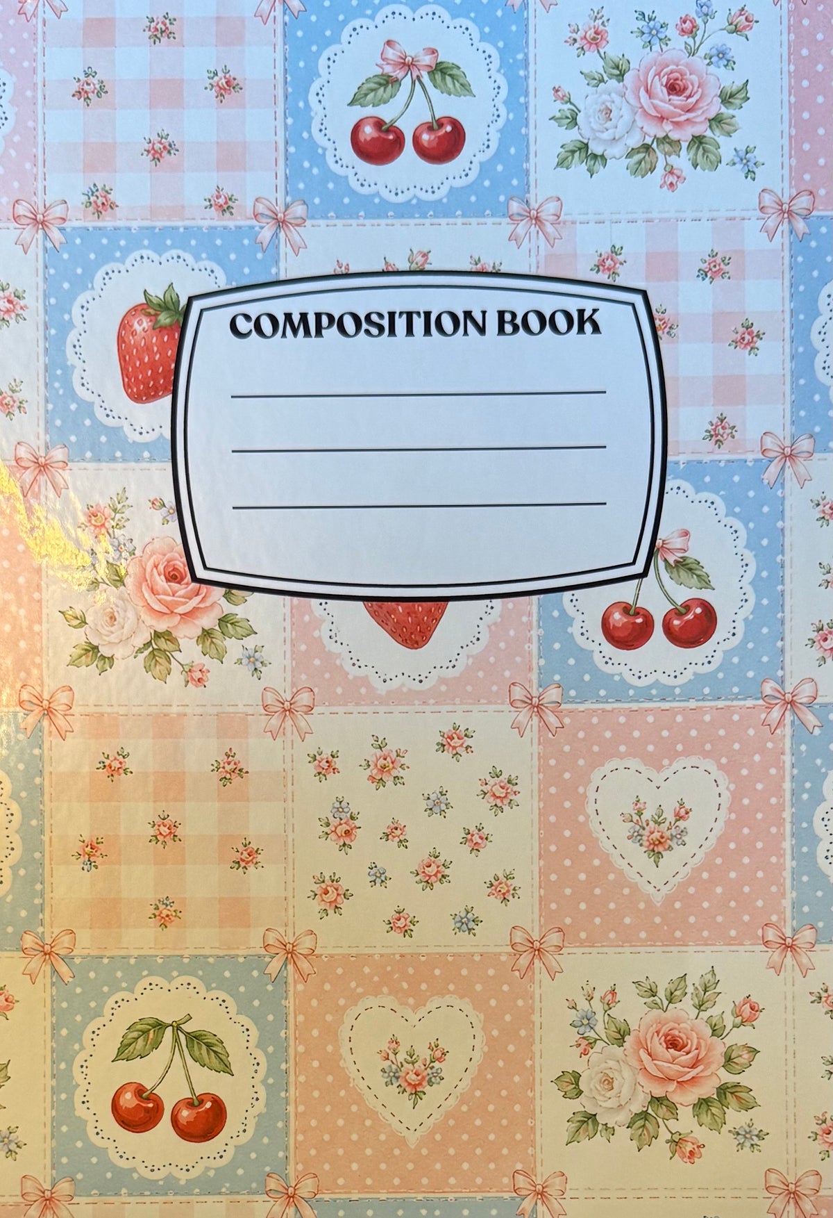Custom Wrapped Notebook-Cute Prints