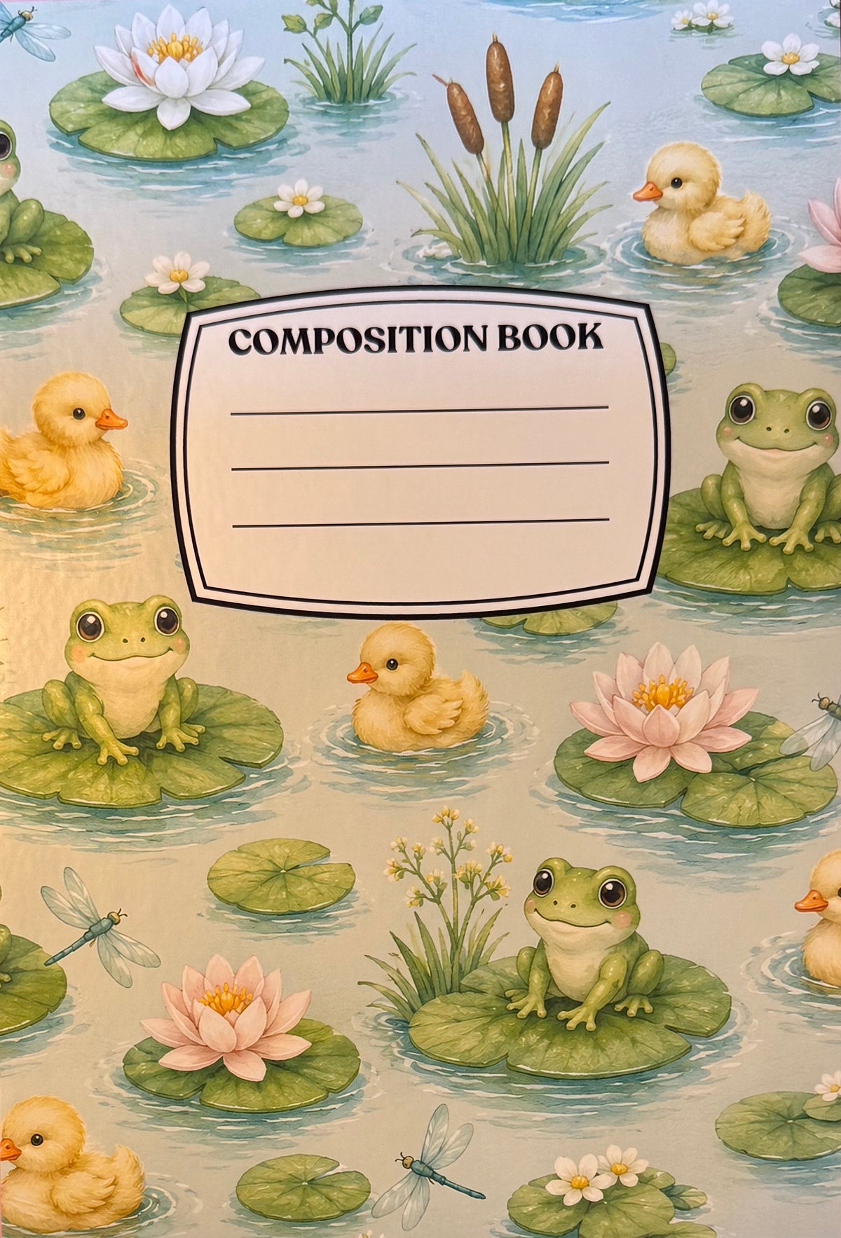 Custom Wrapped Notebook-Cute Prints