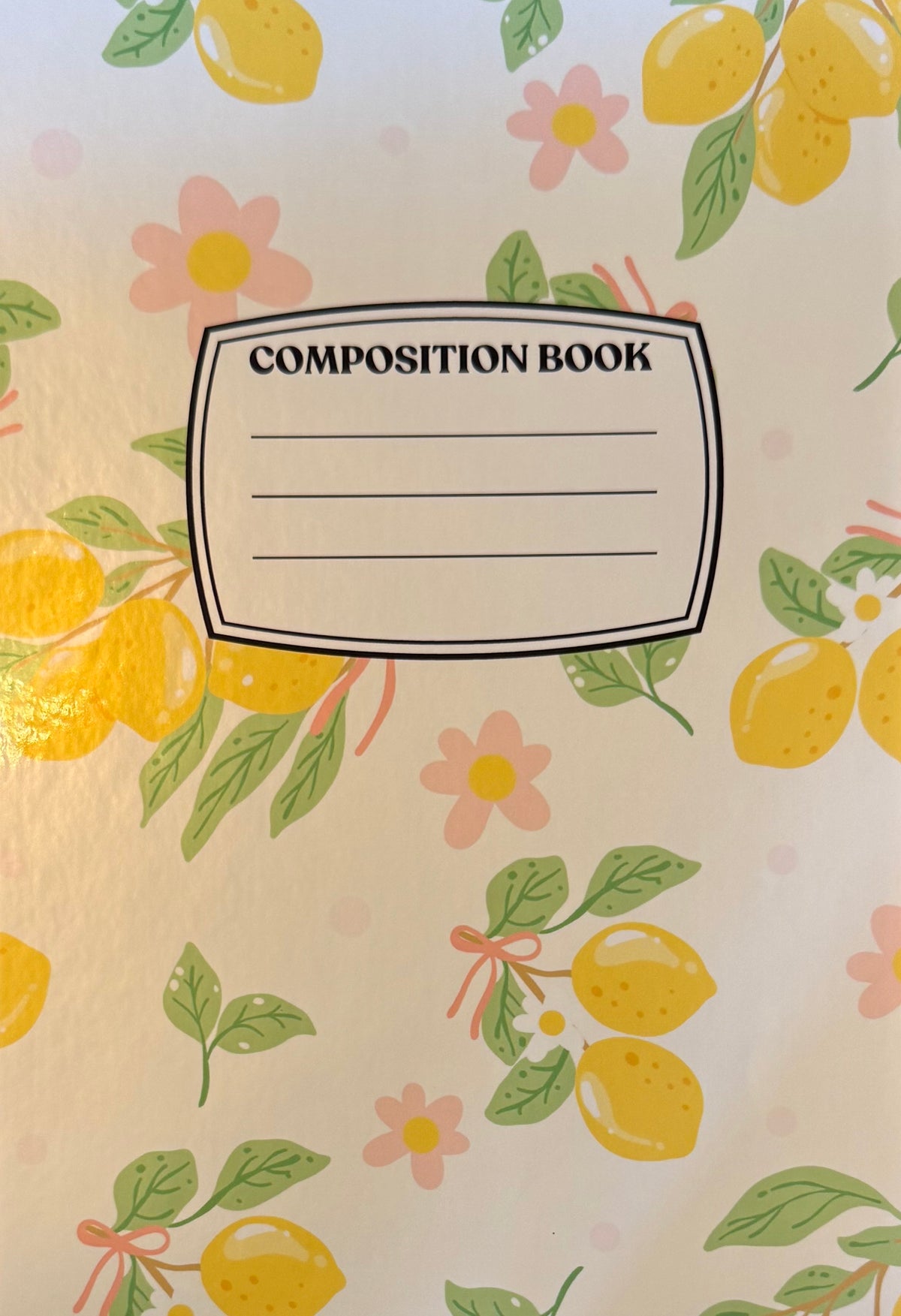 Custom Wrapped Notebook-Cute Prints