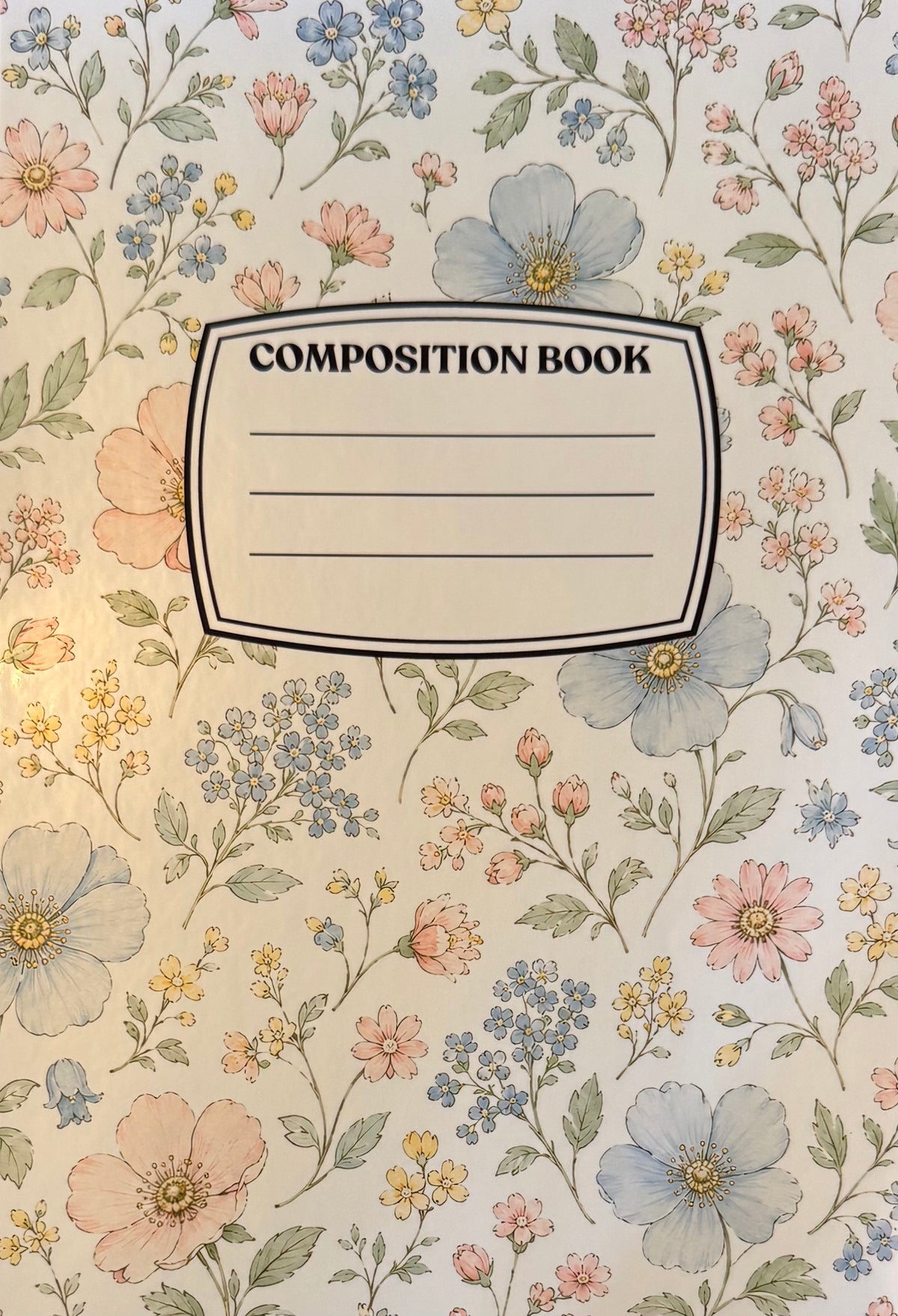 Custom Wrapped Notebook-Cute Prints