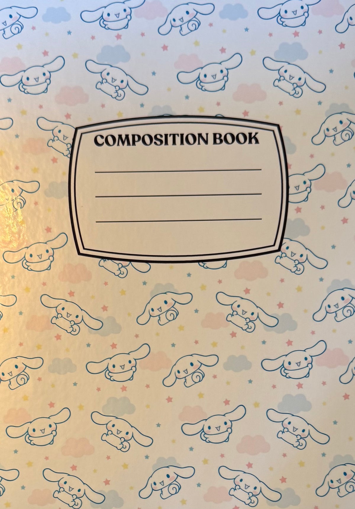 Custom Wrapped Notebook-Characters