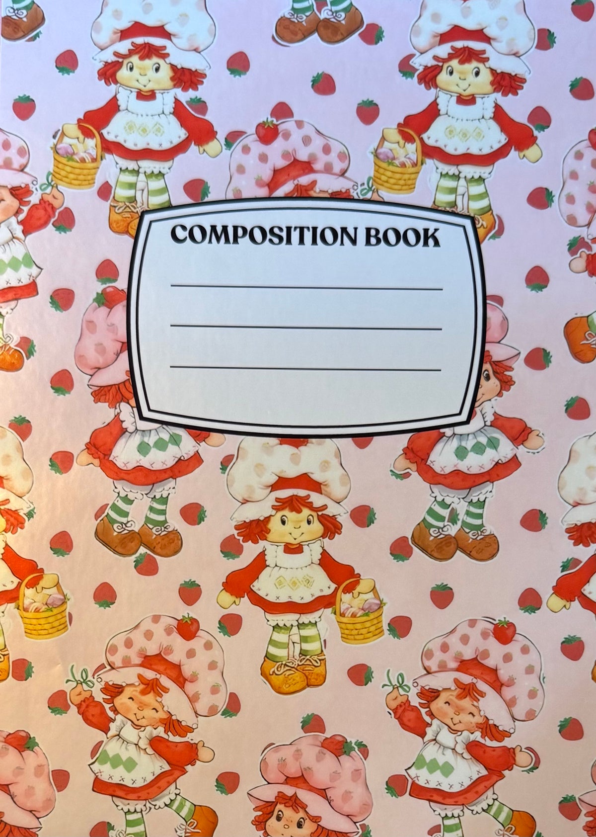 Custom Wrapped Notebook-Characters