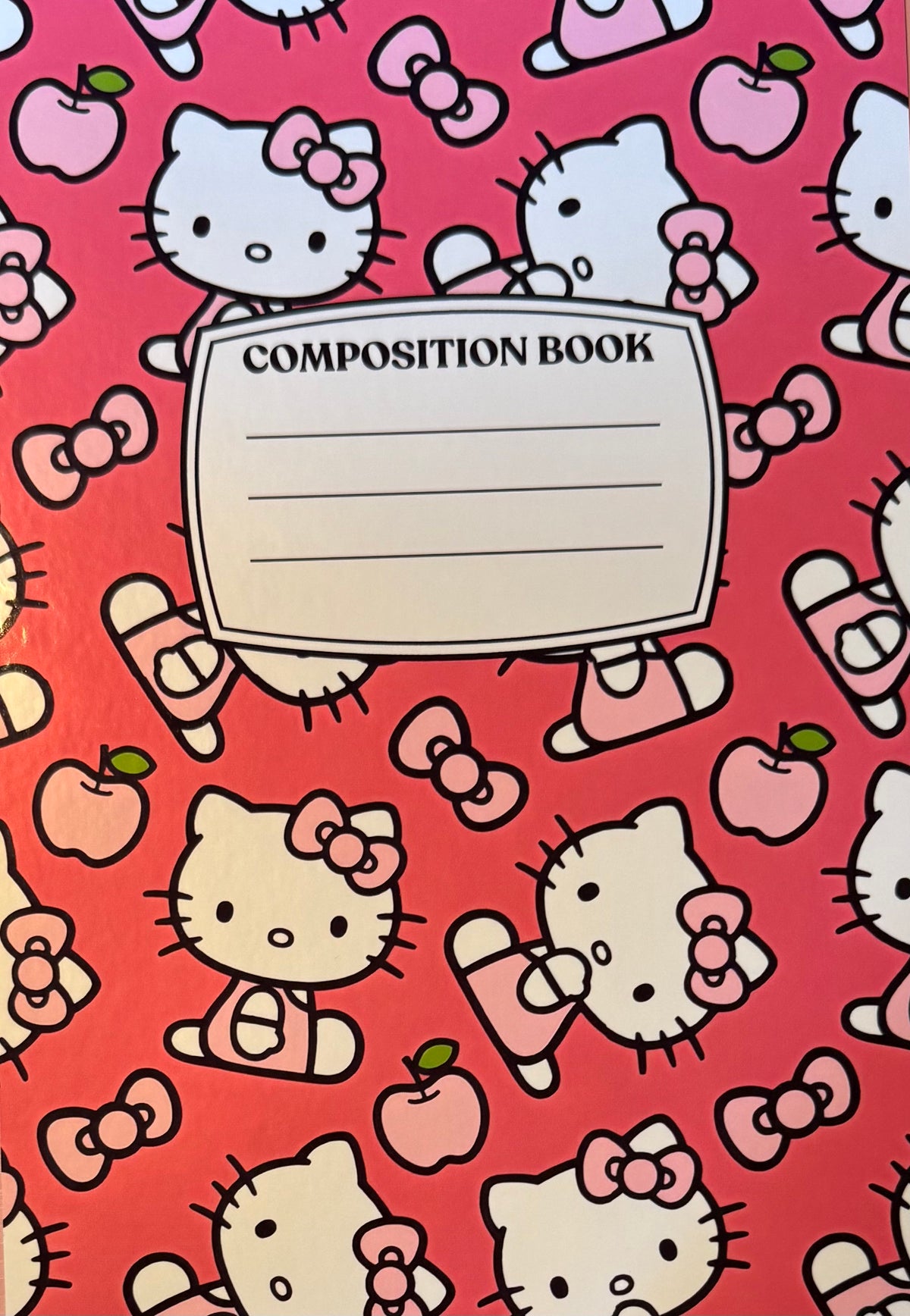 Custom Wrapped Notebook-Characters