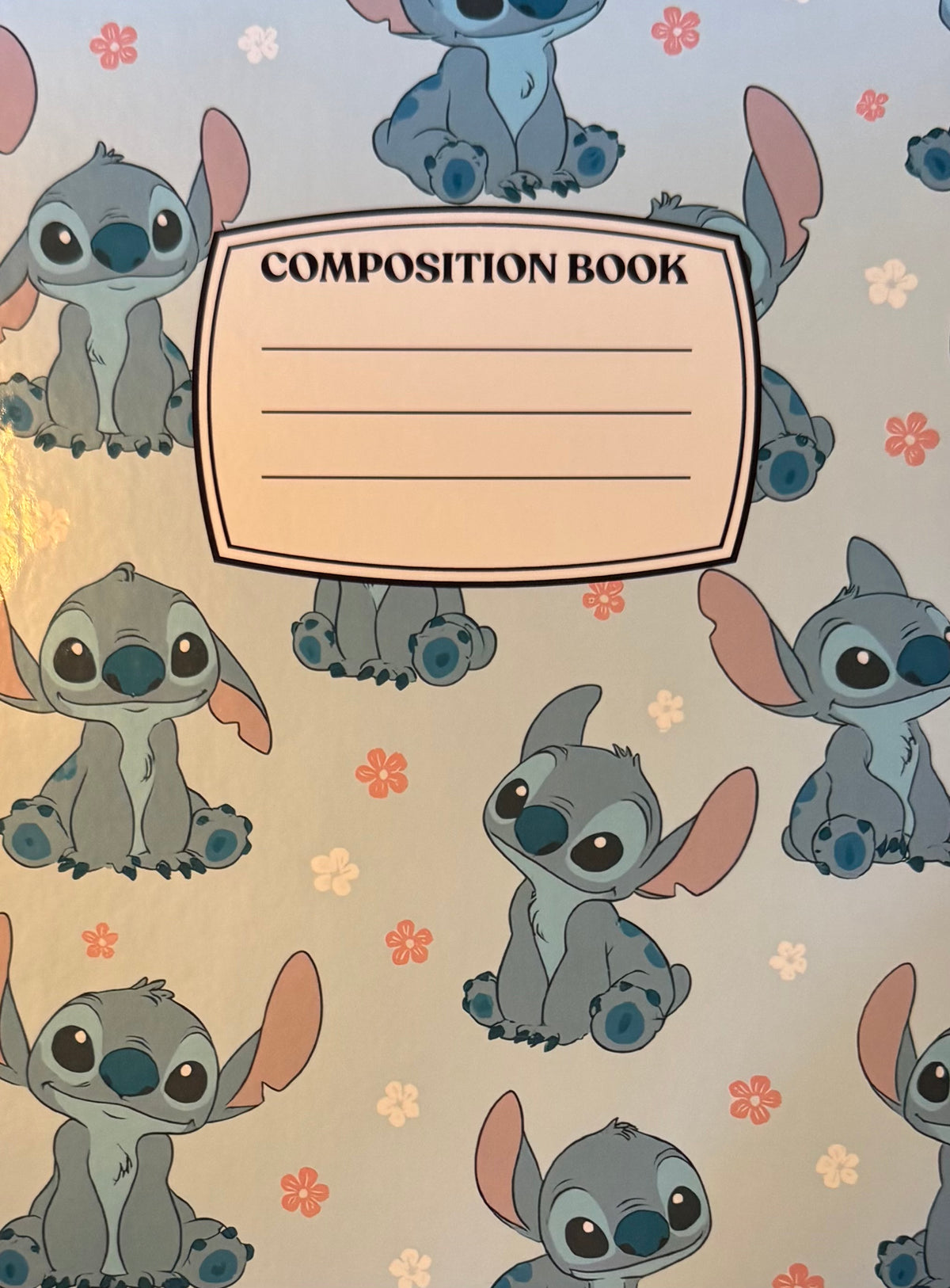 Custom Wrapped Notebook-Characters
