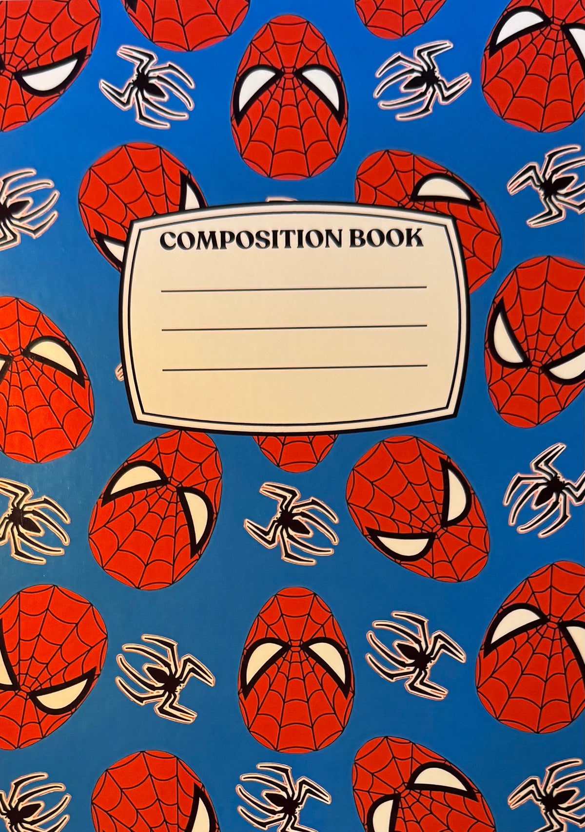 Custom Wrapped Notebook-Characters
