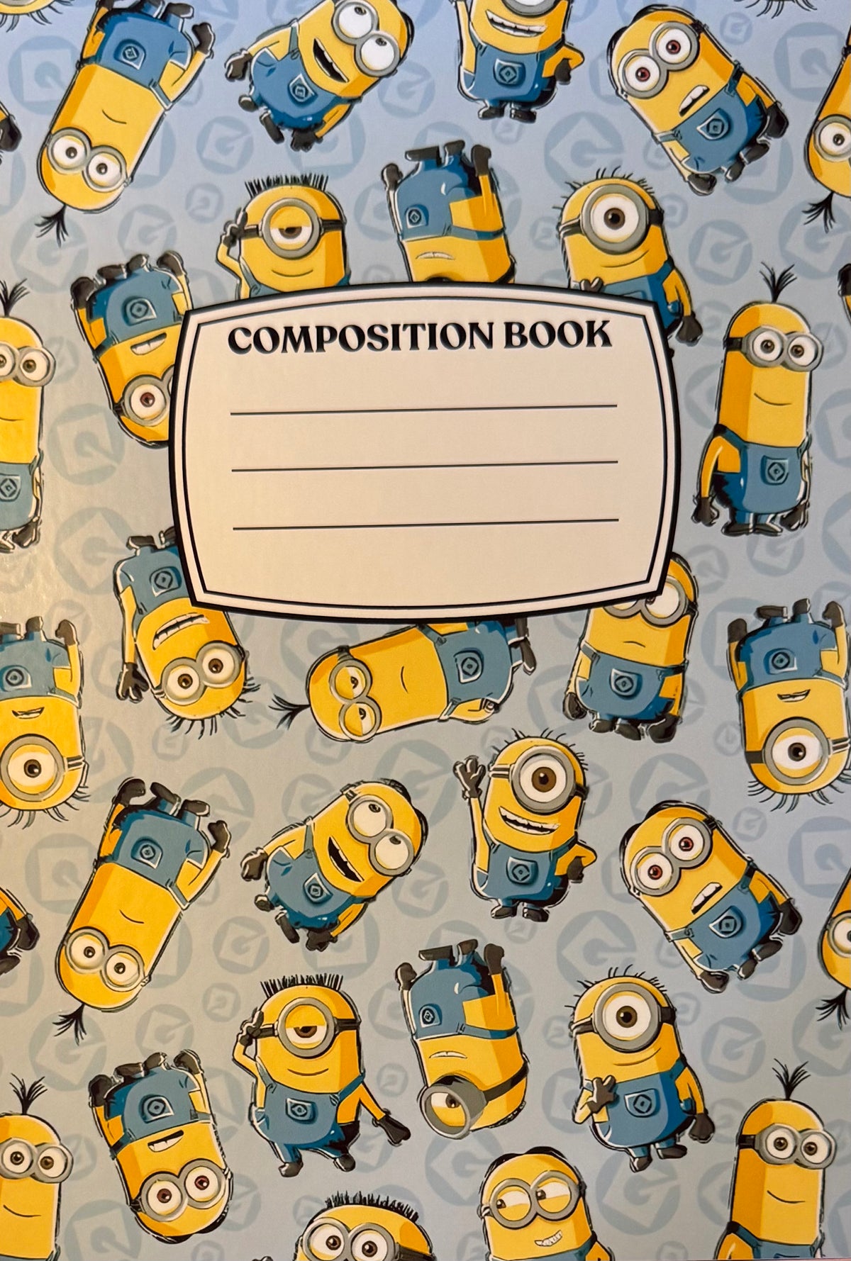 Custom Wrapped Notebook-Characters