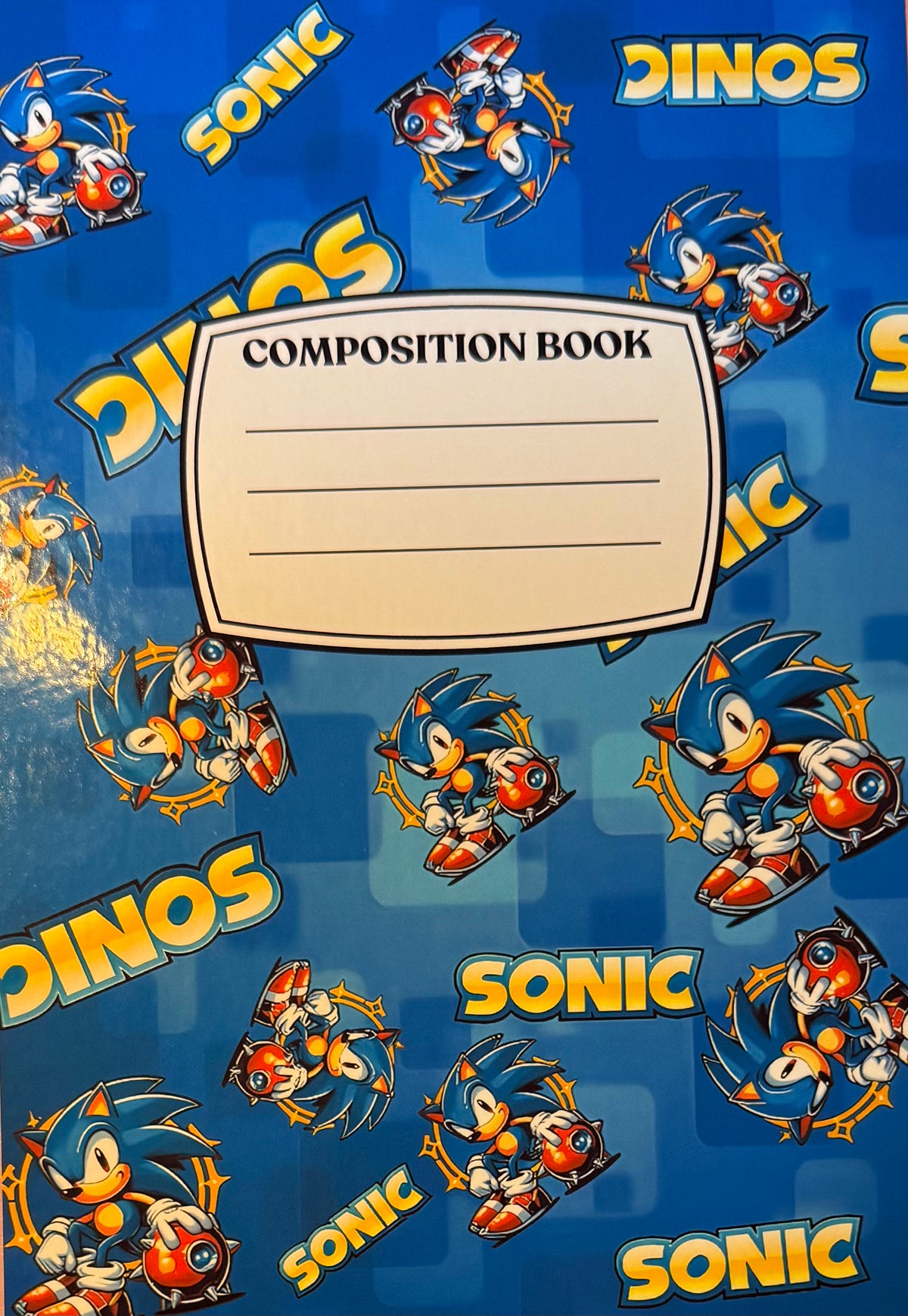 Custom Wrapped Notebook-Characters