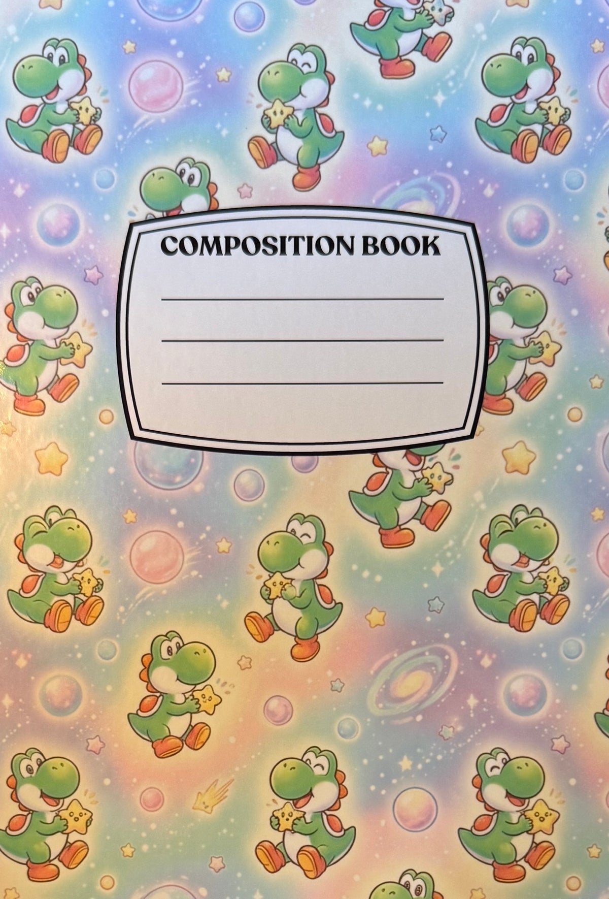 Custom Wrapped Notebook-Characters