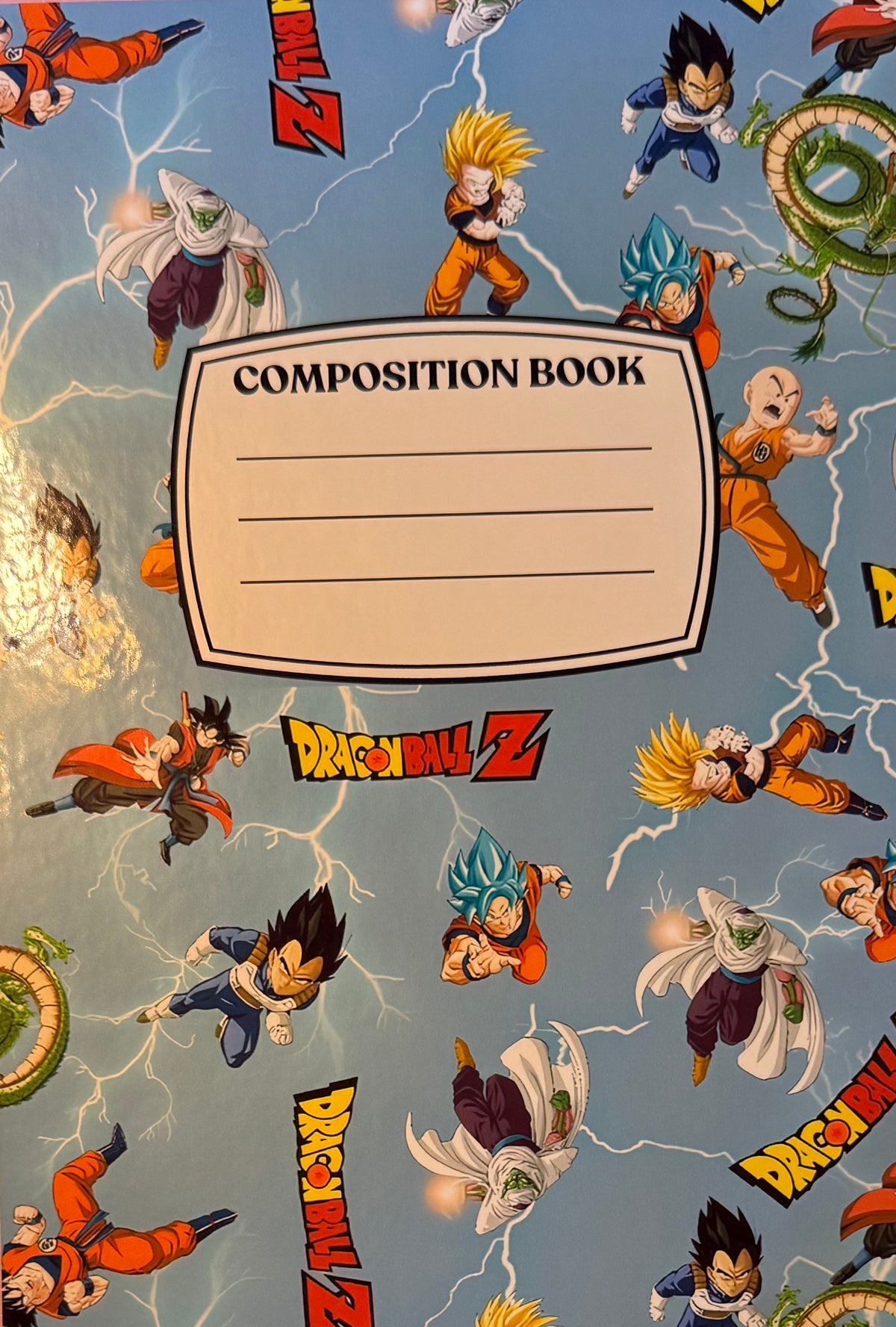 Custom Wrapped Notebook-Characters