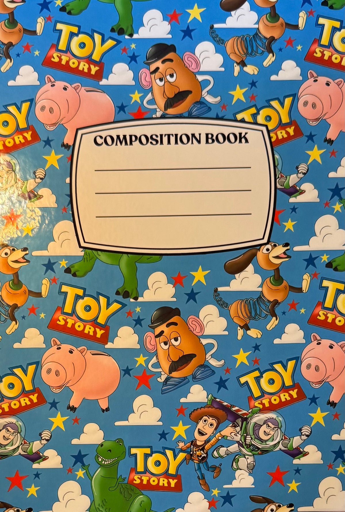 Custom Wrapped Notebook-Characters