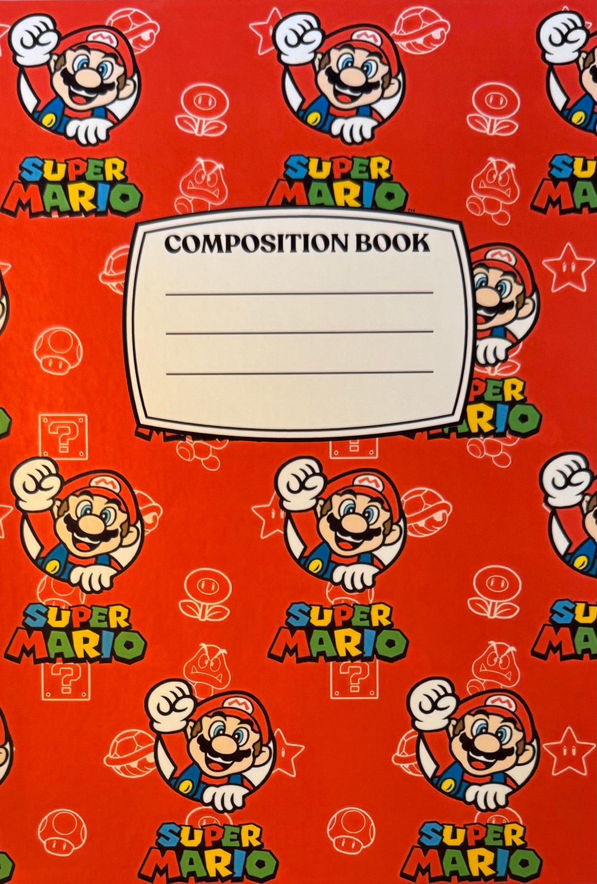 Custom Wrapped Notebook-Characters