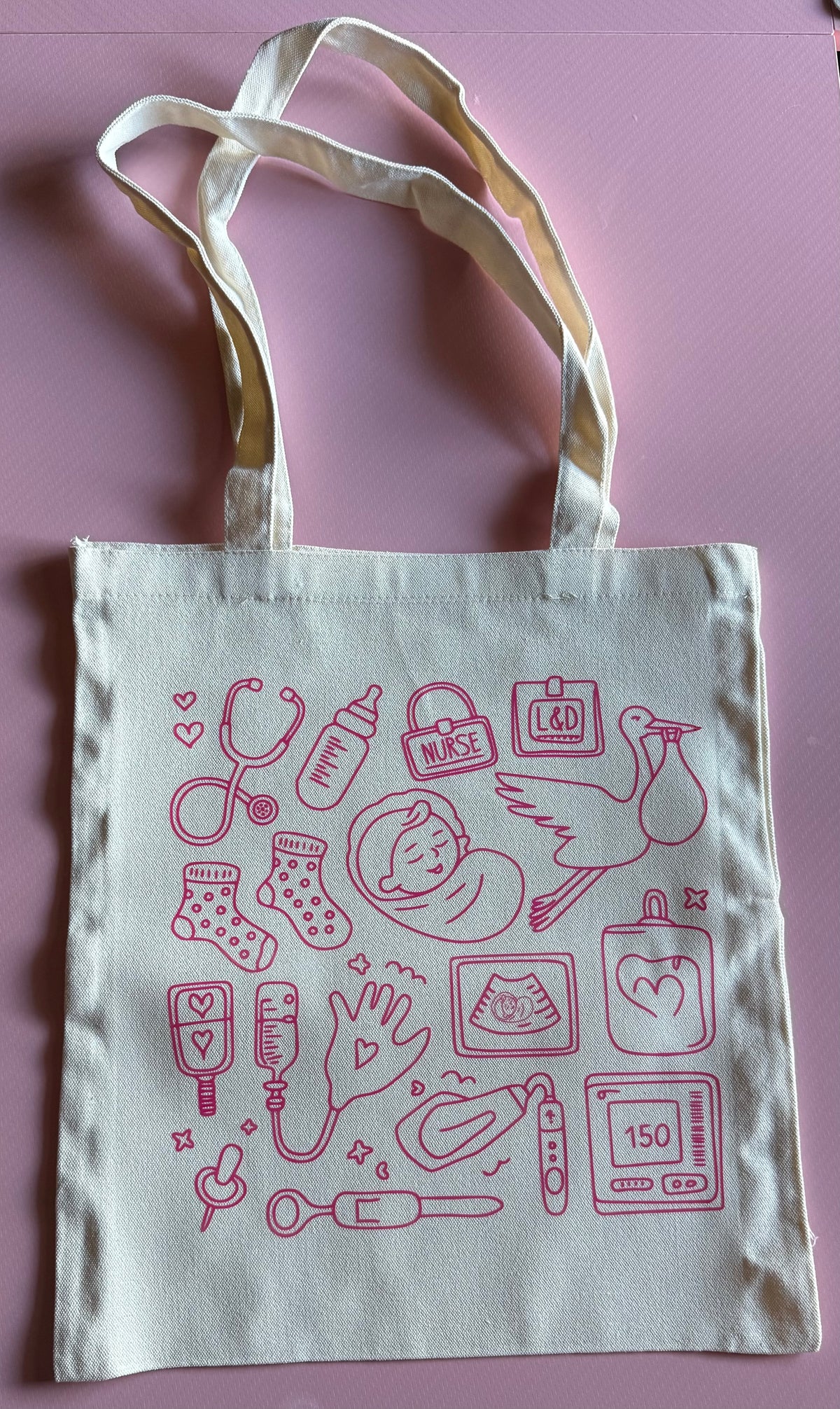 Printed Canvas Tote Bags