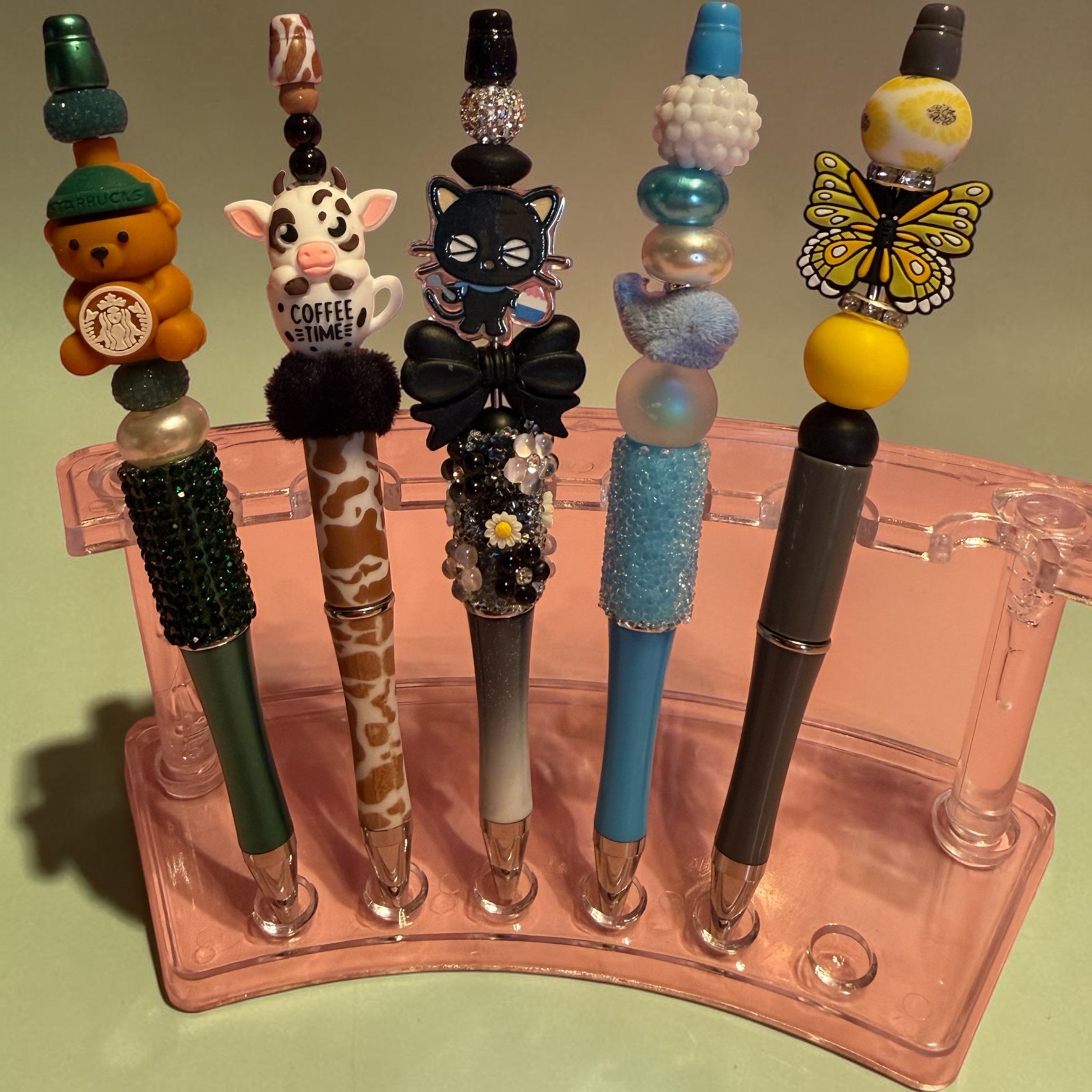 Beaded Focal Pens