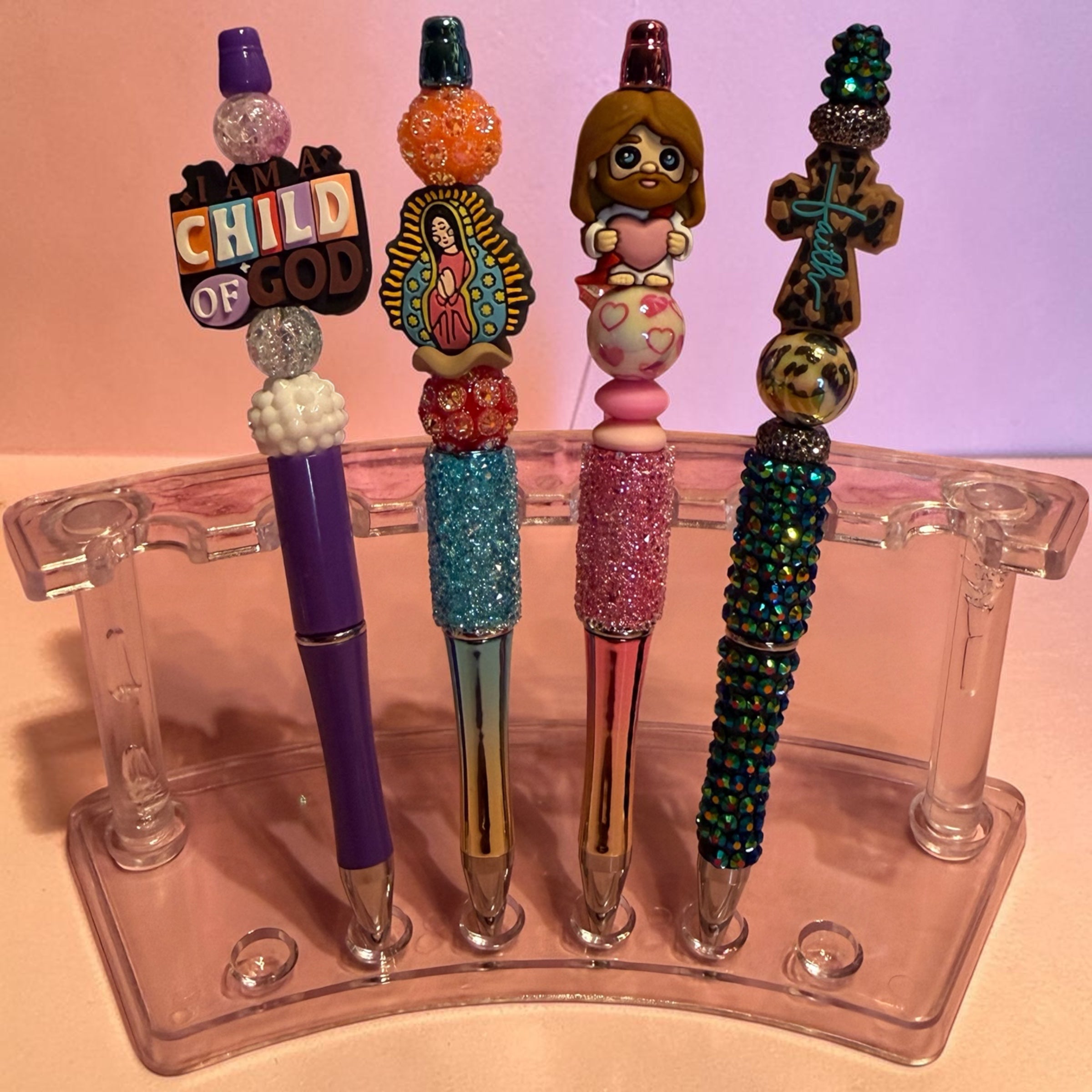 Beaded Focal Pens