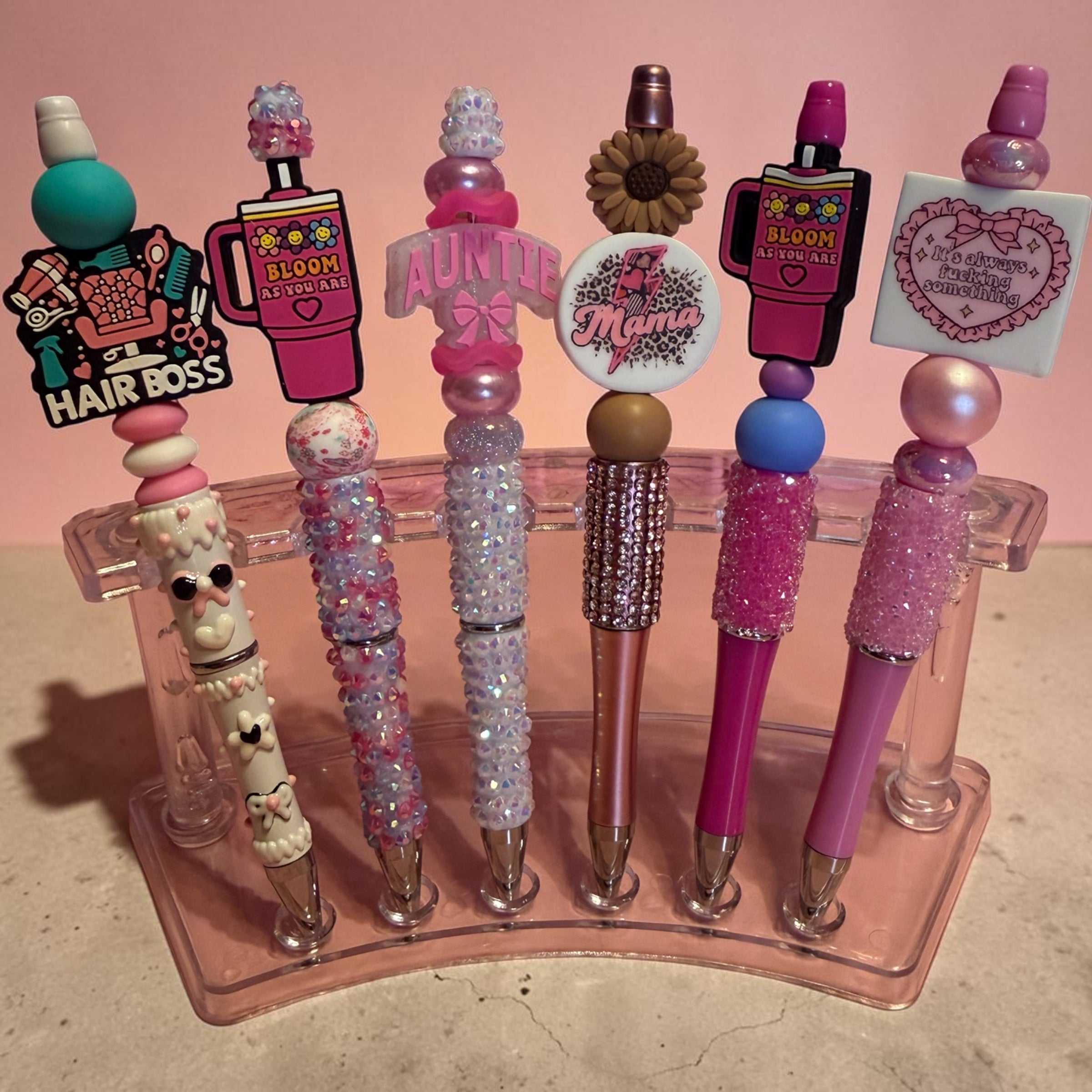 Beaded Focal Pens