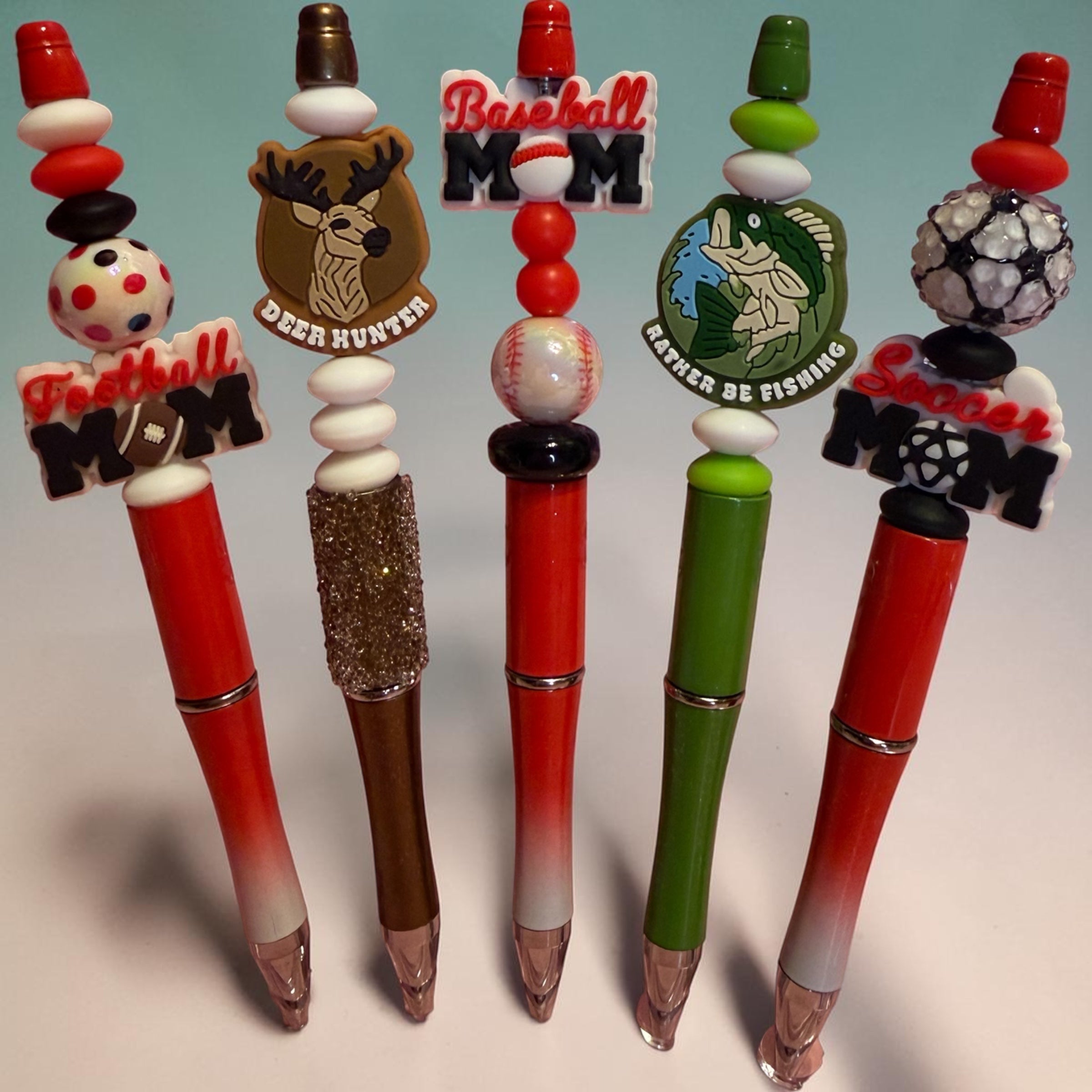 Beaded Focal Pens