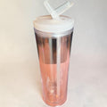 Tall Tumbler w/ Pop Up Straw